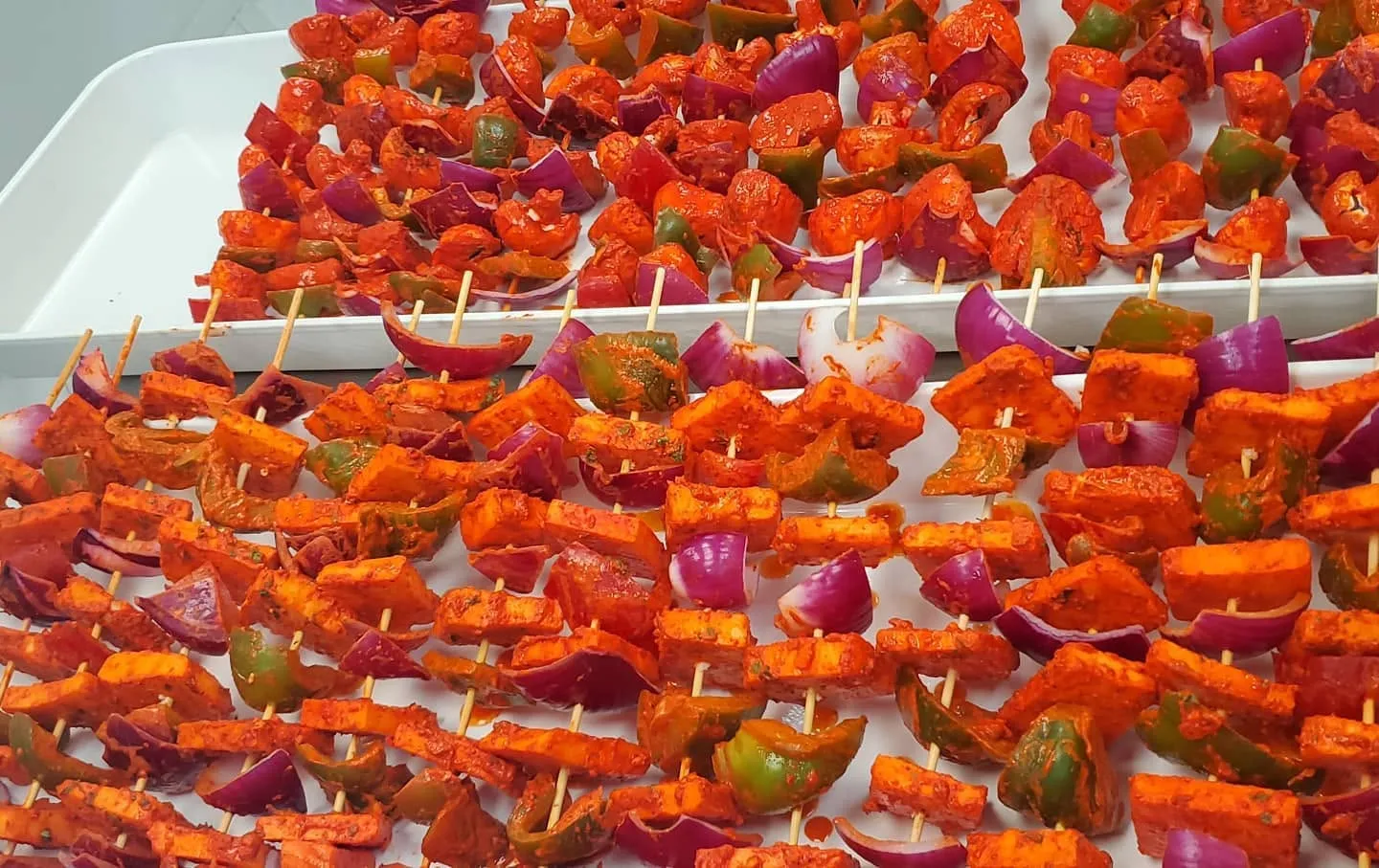 Tandoori chicken tikka at Walker Lake Meats Edmonton